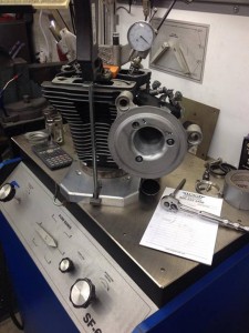 Cylinder head flowing Boring-honing