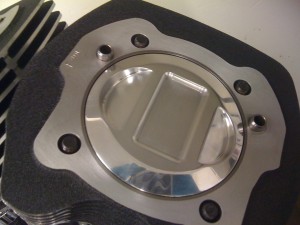 Custom piston machining