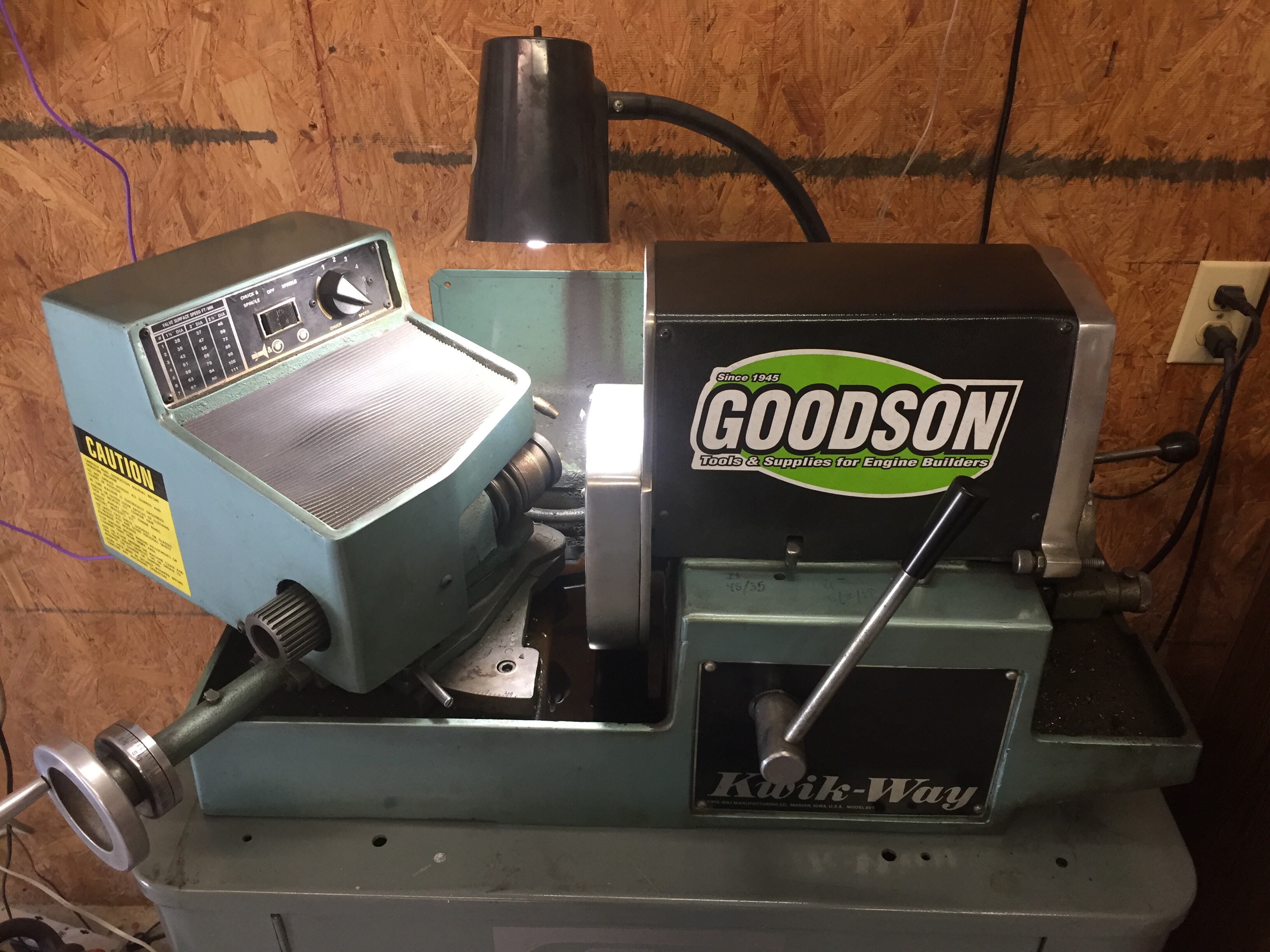 Kwikway SVS deluxe valve facer Head Hoggers